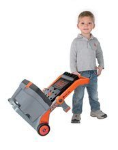 Pracovná detská dielňa - Pracovná dielňa Black&Decker Devil Workmate 3v1 Smoby skladacia na kolieskach s 18 doplnkami_1