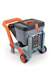 Detské šliapacie vozidlá sety - Set traktor na šliapanie Claas Farmer XL s prívesom Smoby a pracovná dielňa Black&Decker Devil Workmate 3v1 s elektronickou vŕtačkou_11