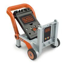 Workbench playsets - Black & Decker Devil Workmate 3in1 Smoby Toy Workshop foldable, on wheels, with 18 accessories_1