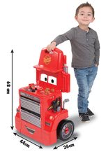 Detské šliapacie vozidlá sety - Set traktor na šliapanie Farmer XL Smoby s prívesom a pracovná dielňa vozík Autá Mack Truck_12
