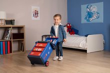 Bănci de lucru pentru copii - Măsuță de lucru pe roți Spidey Diy Trolley Marvel Smoby cu mașinuță figurină și 45 accesorii de lucru_6