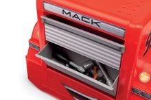Bănci de lucru pentru copii - Atelier de lucru Mack Truck cu mașinuță Flash McQueen Cars XRS Smoby pe roți cu compartimente de depozitare și 28 de accesorii_0