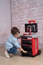 Banco da lavoro per bambini - Banco da lavoro Facom Workshop Cart Smoby su ruote con 31 accessori_2