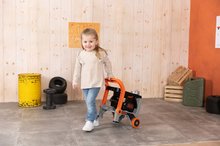 Banco da lavoro per bambini - Banco da lavoro pieghevole su ruote Bricolo Devil Workmate 3in1 Black&Decker Smoby con  cassettone porta attrezzi e 19 accessori_10