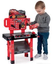 Dječja radionica setovi - Set radionica s autićem na sastavljanje Cars 3 Smoby i remen s alatom i patentnim zatvaračem_8