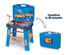 Otroška delavnica - Delovna miza Ready 2 Go Bob the Builder Smoby v kovčku z 22 dodatki_2