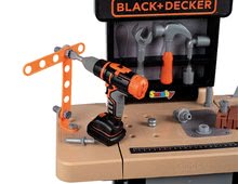 Atelier pour enfants - Table de travail Black&Decker Open Bricolo Workbench Smoby pliable avec 37 accessoires_3