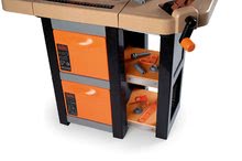 Pracovná detská dielňa - Pracovný stôl Black&Decker Open Bricolo Workbench Smoby skladací s 37 doplnkami_4