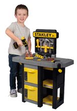 Banco da lavoro per bambini - Banco da lavoro pieghevole Stanley Open Bricolo Workbench Smoby con 37 accessori_5