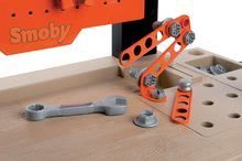 Pracovní dětská dílna - Pracovní dílna Black+Decker Smoby s mechanickou vrtačkou a autíčkem s 92 doplňky_2