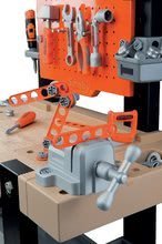 Workbench playsets - Black+Decker Smoby Workbench with mechanical drill and car, with 92 accessories_4