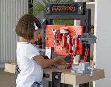 Workbench playsets - Black+Decker Smoby Workbench with mechanical drill and car, with 92 accessories_0