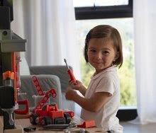 Bănci de lucru pentru copii - Bancă de lucru Black+Decker Smoby cu maşină mecanică de găurit, maşinuţă asamblabilă şi 92 de accesorii_8