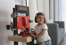 Pracovná detská dielňa - Pracovná dielňa Black+Decker Smoby s mechanickou vŕtačkou a autíčkom s 92 doplnkami_10