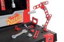 Bănci de lucru pentru copii - Atelier de lucru Maşini 3 Bricolo center Smoby cu pistă pentru sărit, cu maşinuţă asamblabilă şi cu 94 de accesorii_2