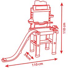 Házimunka - Szett takarítókocsi elektronikus porszívóval Cleaning Trolley Vacuum Cleaner Smoby és barkácsműhely ugratóval és kisautóval_16