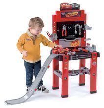 Bănci de lucru pentru copii - Atelier de lucru Maşini 3 Bricolo center Smoby cu pistă pentru sărit, cu maşinuţă asamblabilă şi cu 94 de accesorii_0