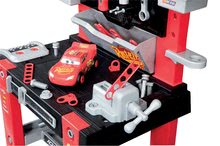 Bănci de lucru pentru copii - Atelier de lucru Maşini 3 Bricolo center Smoby cu pistă pentru sărit, cu maşinuţă asamblabilă şi cu 94 de accesorii_13