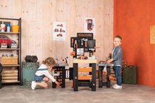 Spielküchensets - Elektronische Küche mit einstellbarer Höhe Tefal Evolutive und Arbeitstisch Smoby Dreiflügeliges Mega Center_19