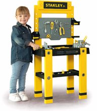 Pracovná detská dielňa - Pracovná dielňa Stanley Bricolo One Workbench Smoby so zatĺkačkou a 57 doplnkami_0