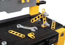 Kinderwerkstatt - Werkstatt Stanley Bricolo One Workbench Smoby mit 57 Zubehörteilen ab 3 Jahren SM360728_2