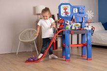 Pracovná detská dielňa - Pracovná dielňa Spidey Bricolo Center Marvel Smoby so šmykľavkou a autíčkom s 92 doplnkami 110 cm výška_1