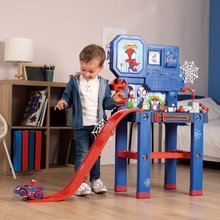 Pracovná detská dielňa - Pracovná dielňa Spidey Bricolo Center Marvel Smoby so šmykľavkou a autíčkom s 92 doplnkami 110 cm výška_1