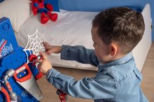 Pracovná detská dielňa - Pracovná dielňa Spidey Bricolo Center Marvel Smoby so šmykľavkou a autíčkom s 92 doplnkami 110 cm výška_9