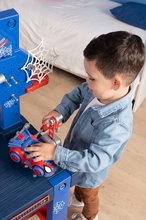 Pracovná detská dielňa - Pracovná dielňa Spidey Bricolo Center Marvel Smoby so šmykľavkou a autíčkom s 92 doplnkami 110 cm výška_10