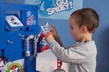 Pracovná detská dielňa - Pracovná dielňa Spidey Bricolo Center Marvel Smoby so šmykľavkou a autíčkom s 92 doplnkami 110 cm výška_12
