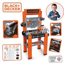 Pracovná detská dielňa - Pracovná dielňa Bricolo One Workbench Black&Decker Smoby so zatĺkačkou a 79 doplnkami 103 cm vysoká_0