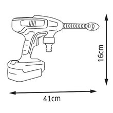 Házimunka - Magasnyomású mosó Kärcher High Pressure Gun KHB46 Smoby víztömlőre köthető két nyomásállással_3