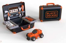 Oprema in orodje - Delovni kovček Bricolo Box Black&Decker Smoby z avtomobilčkom za sestavljanje in 39 dodatki_0