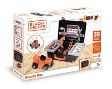 Dječja radionica za popravljanje - Radni kovčeg Bricolo Box Black&Decker Smoby s autićem za sastavljanje i 39 dodataka_12