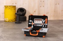 Náradie a nástroje - Pracovný kufrík Bricolo Box Black&Decker Smoby s rozoberateľným autíčkom a 39 doplnkami_10