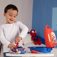 Unelte - Valiză cu mașină de jucărie demotabilă Spidey Box Spidey Marvel Smoby cu figurină și accesorii de lucru 13 piese_3