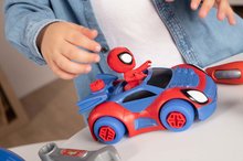 Náradie a nástroje - Kufrík s rozoberateľným autíčkom Spidey Box Spidey Marvel Smoby s figúrkou a pracovným náradím 13 dielov_7