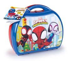 Szerszámok - Szerszámos koffer és kisautó Spidey Box Spidey Marvel Smoby figurával és kiegészítőkkel_0