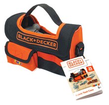 Werkzeuge und Instrumente - Taška s pracovným náradím Fabric Tool Case Black&Decker Smoby s 21 doplnkami SM360915_0