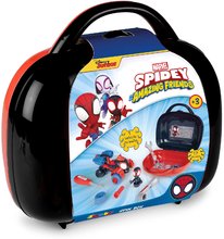 Narzędzia i urządzenia - Kuferek z odpinanym quadem Spidey Box Spin Marvel Smoby z narzędziami pracy i figurką 17 części od 3 lat_0