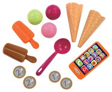 Guralice za djecu od 12 mjeseci - ÉCOIFFIER 361 odrážadlo so zmrzlinovým vozíkom 100% CHEF s nanukmi a zmrzlinami 12-36 mesiacov _2