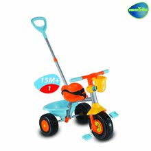 Tříkolky od 15 měsíců - Tříkolka Cupcake smarTrike žluto-oranžová_3