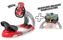 Kuhinje za otroke kompleti - Komplet elektronska kuhinja s pralnim strojem in likalno desko Tefal Cleaning Kitchen 360° Smoby in elektronski simulator vožnje V8 Driver in pokončni sesalnik_17