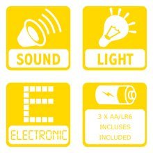 Sety autíčka - Set trenažér V8 Driver Smoby elektronický so zvukom a svetlom a dopravné značky so semaforom a kužeľmi_10