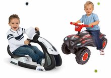 Seturi de mașinuțe - Set simulator electronic Universul Space Driver Smoby cu babytaxiu atv Quad și claxon SM370217-4_14