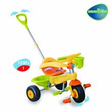 Triciclete de la 15 luni - Tricicletă Lollipop smarTrike portocaliu verde cu claxon de la 10 luni_1