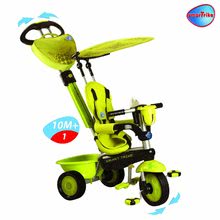 Trojkolky od 10 mesiacov - Trojkolka Zoo Frog smarTrike bledozelená od 10 mes_5