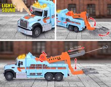 Lastwagen - Abschleppwagen Mack Granite Tow Truck Majorette Metall mit Ton und Licht, Länge 22 cm_2