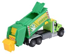 Lastwagen - Müllwagen Mack Granite Garbage Truck Majorette metallisch, mit Ton und Licht, Länge 22 cm MJ3743007_0