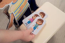 Zdravniški vozički za otroke - Komplet zdravniška ambulanta z anatomijo človeškega telesa Doctor's Office Smoby s pacienti v čakalnici_32